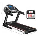 Powermax - TDA-125 Motorized Treadmill Auto Incline - Black - SW1hZ2U6OTI0Nzc1