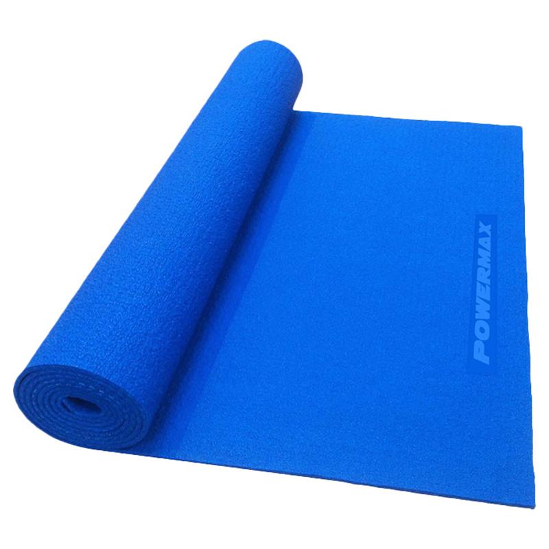 سجادة يوغا باور ماكس ازرق PowerMax Yoga Mat 4mm Blue