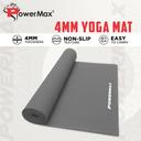 Powermax - Yoga Mat - 4mm - Dark Grey - SW1hZ2U6OTI0NDQ1
