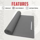 Powermax - Yoga Mat - 4mm - Dark Grey - SW1hZ2U6OTI0NDQ3