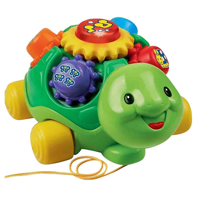 لعبة السلحفاة التعليمية للاطفال في تيك Vtech Pull And Play Turtle