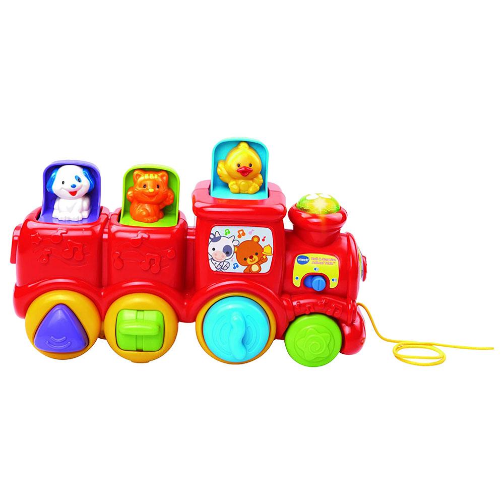 لعبة قطار الحيوانات للاطفال في تيك Vtech Roll & Surprise Animal Train