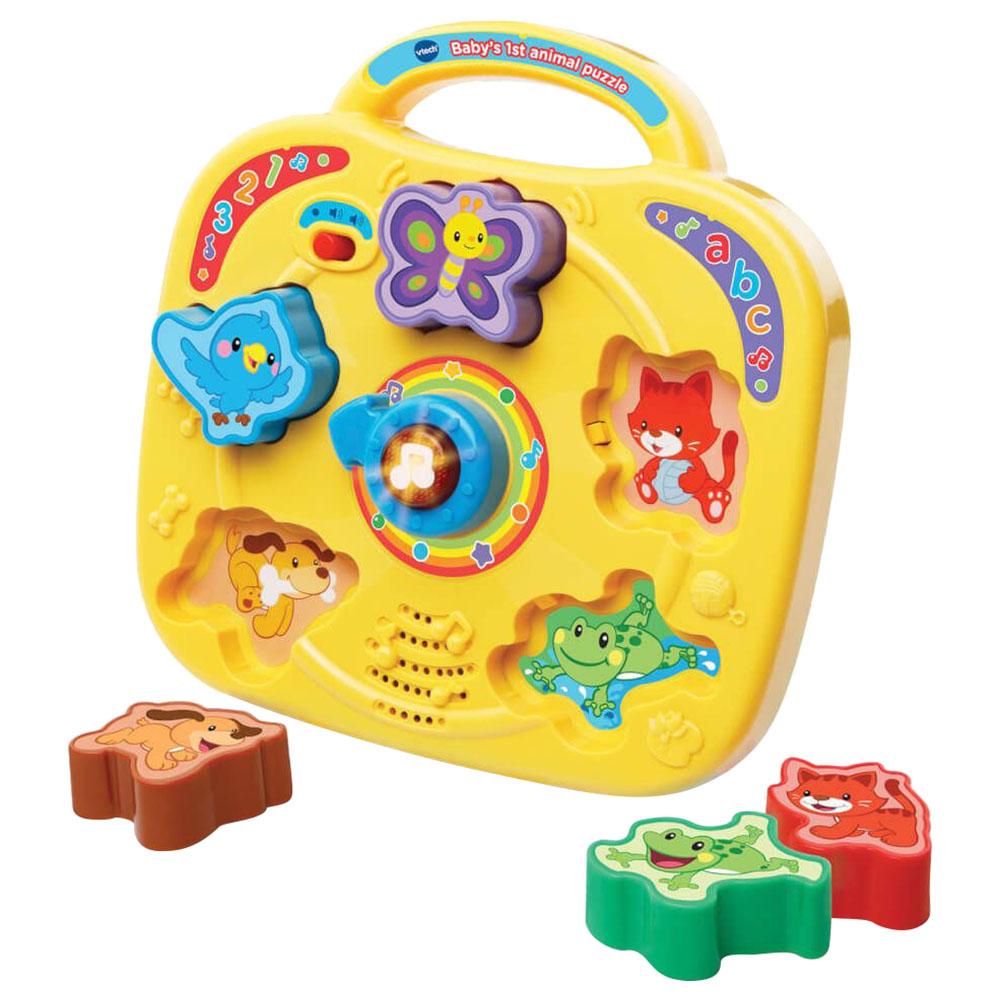 لعبة قطع الحيوانات للاطفال في تيك Vtech - Baby's 1st Animal Puzzle