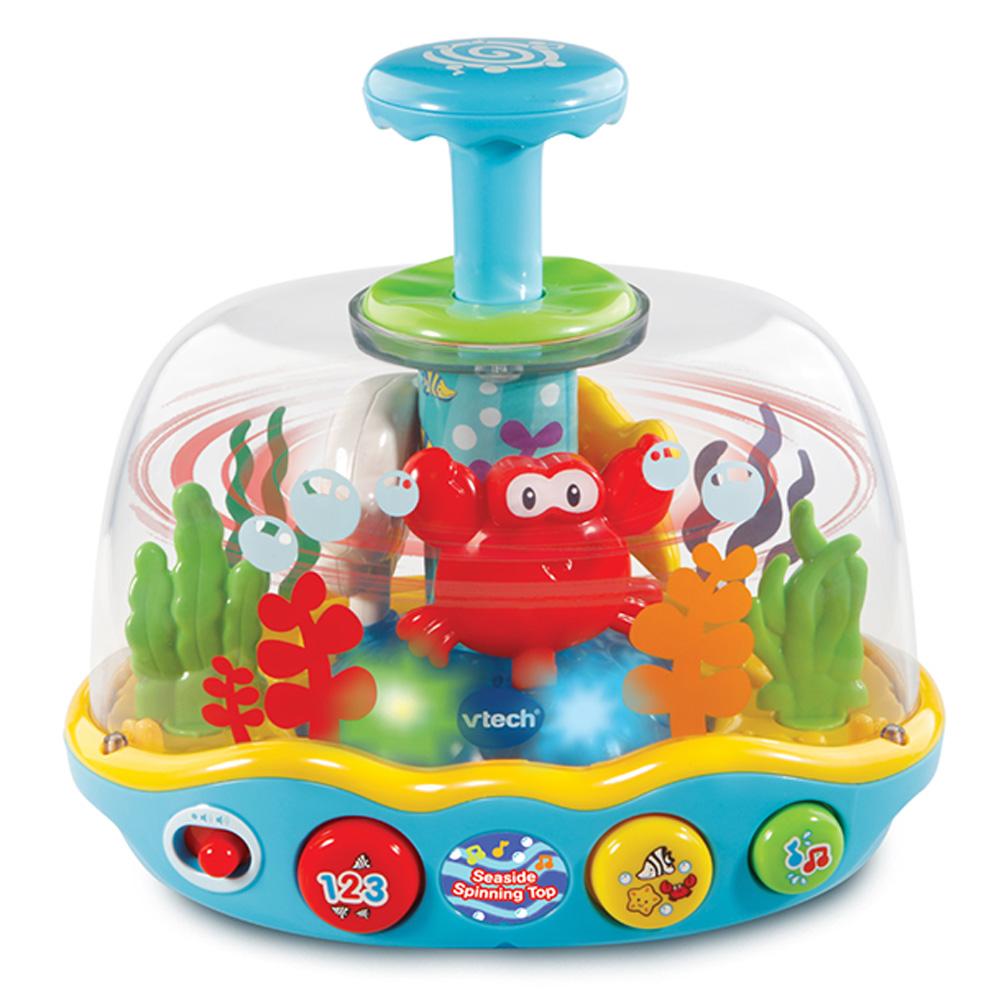 لعبة حوض السمك الدوار للاطفال في تيك Vtech Seaside Spinning Top