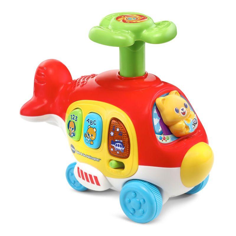 لعبة الطائرة للاطفال في تيك Vtech Push & Spin Helicopter