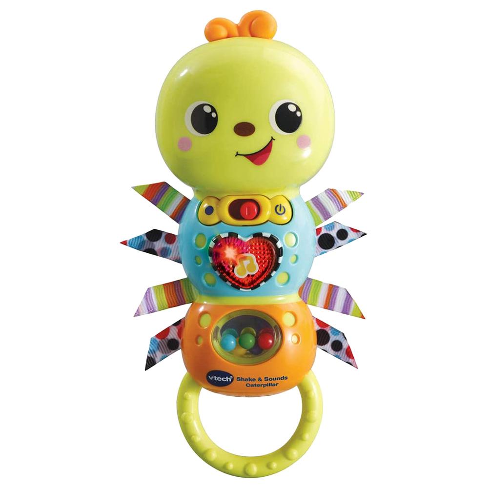 لعبة اليرقة المتحركة للاطفال في تيك Vtech Shake & Sounds Caterpillar Toy