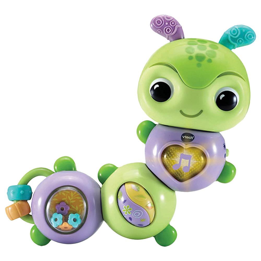 لعبة الدودة للاطفال في تيك Vtech Twist & Explore Caterpillar Rattle