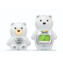 جهاز سماع صوت الطفل في تيك بشاشة LED Vtech - Baby Bear Digital Audio Monitor - White - SW1hZ2U6OTI2NTg2