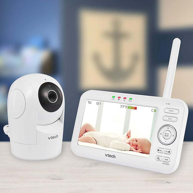 كاميرا مراقبة الاطفال في تيك 5 إنش Vtech 5" Digital Video Baby Monitor with Pan & Tilt Camera