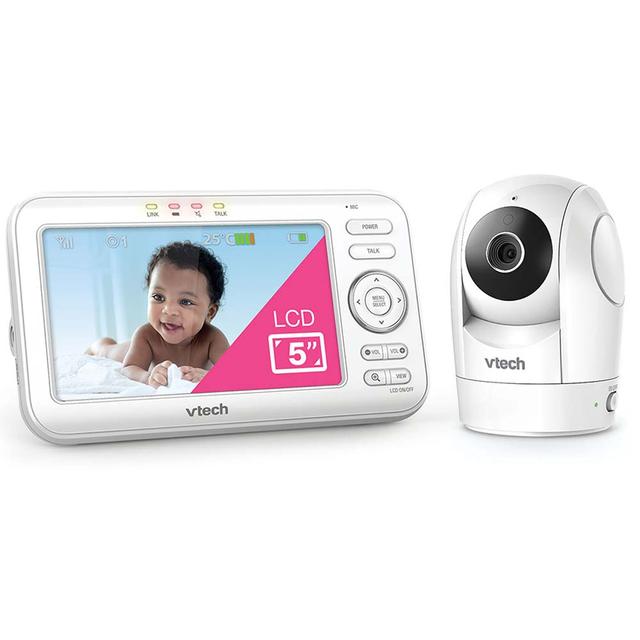 Vtech - 5" Digital Video Baby Monitor with Pan & Tilt Camera - SW1hZ2U6OTI3MDU4