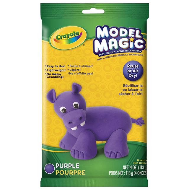 Crayola - Model Magic, 4-oz Pouch - Purple - SW1hZ2U6OTE5MTY3