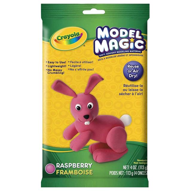 Crayola - Model Magic, 4-oz Pouch - Raspberry - SW1hZ2U6OTE5MTU1