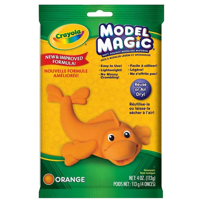 عجينة صلصال للأطفال من كرايولا برتقالي فاتح Crayola Model Magic