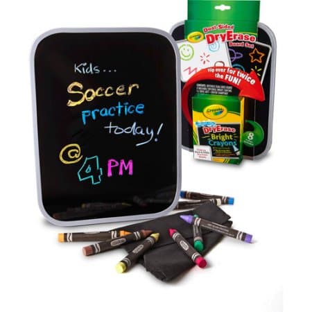 سبورة ذات وجهين للأطفال من كرايولا Crayola Dry Erase Dual Sided Board Set - 246473