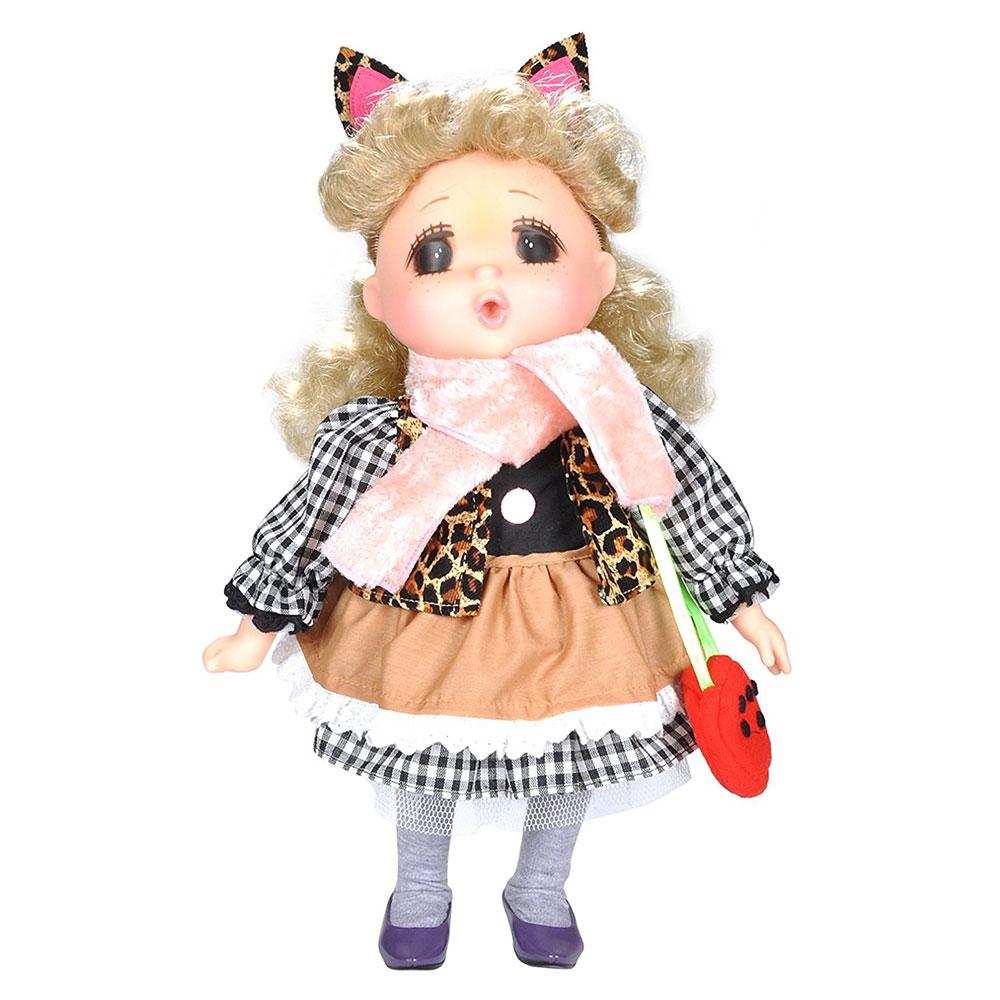 دمية للأطفال 15 إنش فتاة شقراء جيجي سوفت أكيبا صغيرة لوتس أسود Lotus  Gege Soft-Bodied Akiba Blonde Girl Doll