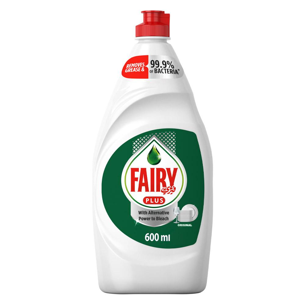 سائل غسيل أطباق فيري Fairy Plus Original Dishwashing Liquid Soap 600ml