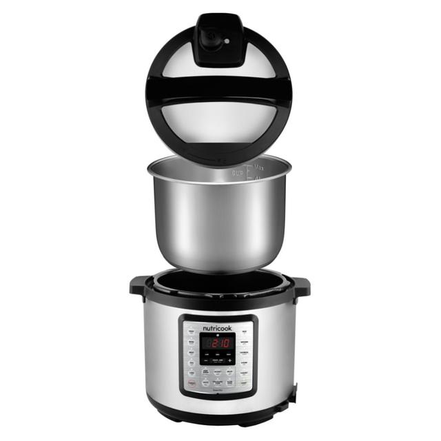 قدر الضغط الكهربائي الذكي 9 في 1 6 لتر من نوتري كوك Nutricook Smart Pot Eko Electric Pressure Cooker
