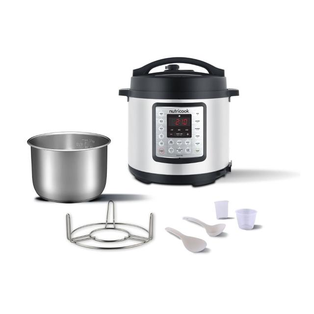 قدر الضغط الكهربائي الذكي 9 في 1 6 لتر من نوتري كوك Nutricook Smart Pot Eko Electric Pressure Cooker