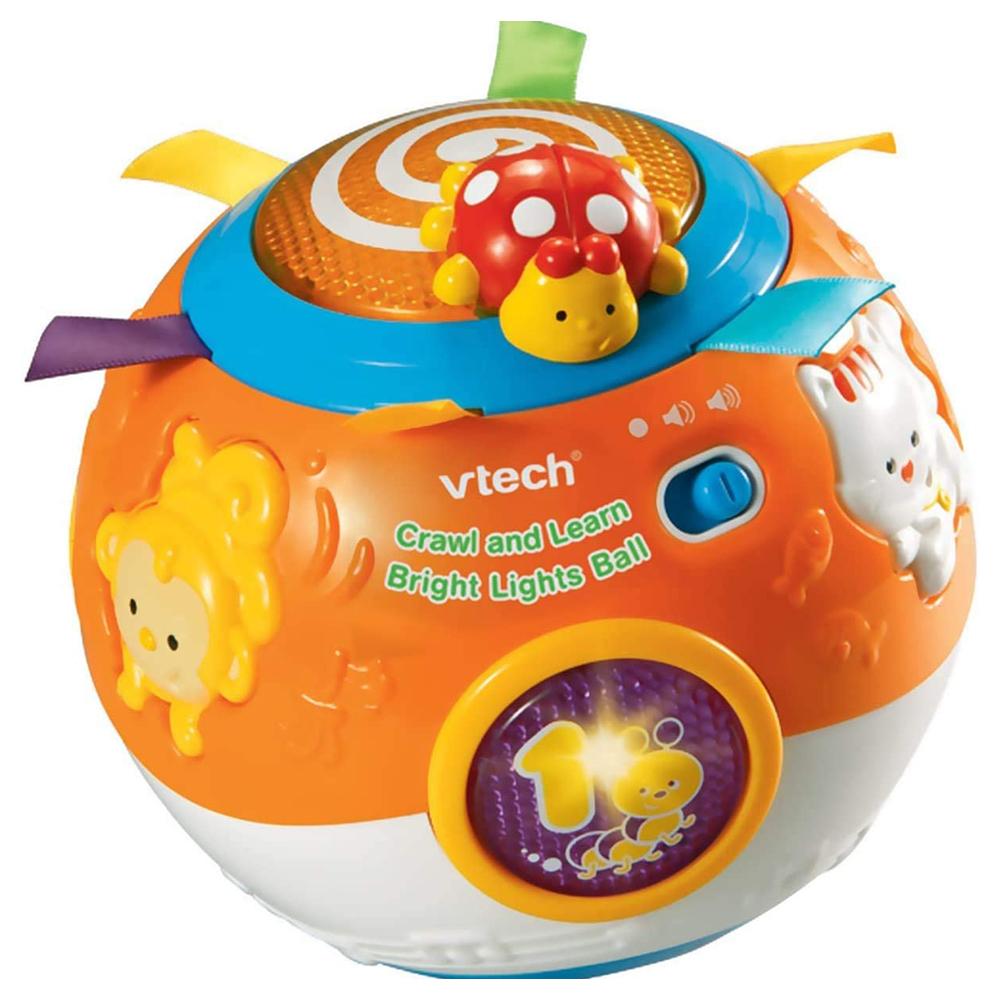 لعبة كرة الضوء للاطفال في تيك Vtech Crawl And Learn Bright Light Ball Bilingual