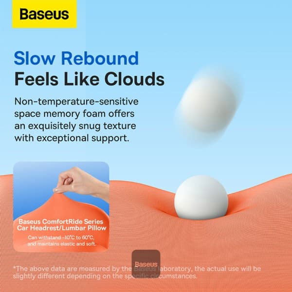 وسادة ظهر للسيارة بيسوس Baseus Comfortride Series Car Lumbar Pillow