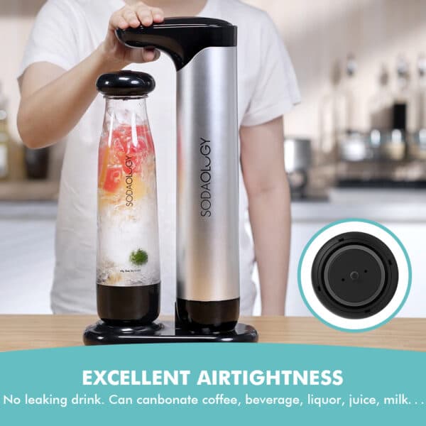 مكينة صنع المياه الغازية والصودا Sodaology Sparkling Water Soda Maker