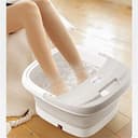حوض غسيل القدمين مع بكرات تدليك Foldable Foot Bath Household Massage Tub