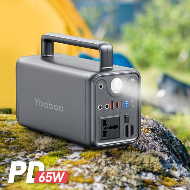 بطارية متنقلة للرحلات 300 واط Yoobao EN300WLPD 72000mAh PD65W Power Station