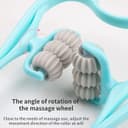 جهاز تدليك الرقبة Multifunctional Six-wheel Neck Massager