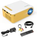 بروجكتر صغير منزلي سنيمائي Blulory Mini Projector T2 مقاس عرض 80 بوصة