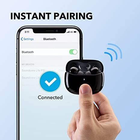 سماعات انكر ساوند كور بلوتوث شحن سريع Anker Fast Charging Bluetooth Soundcore By Anker Earbuds