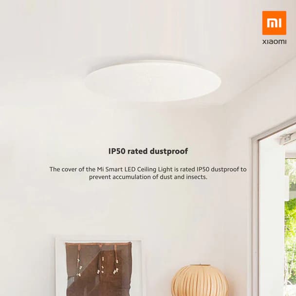 إضاءة سقف ليد ذكية شاومي Mi Smart LED Ceiling Light 450mm