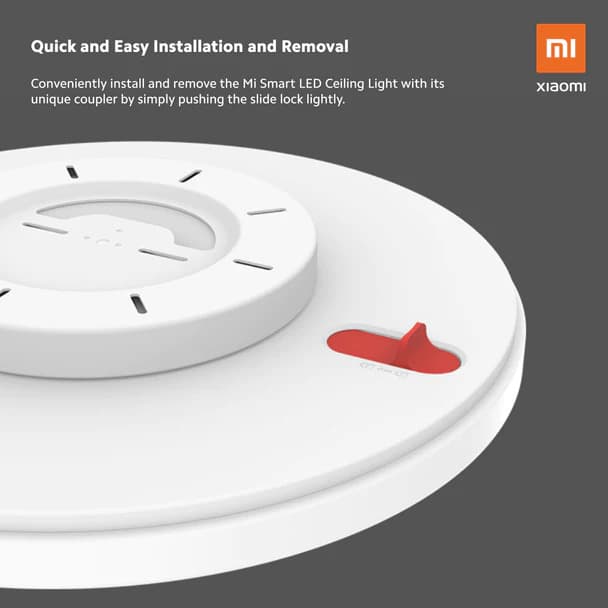 إضاءة سقف ليد ذكية شاومي Mi Smart LED Ceiling Light 450mm