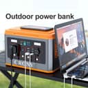 بطارية متنقلة للرحلات كروني CRONY BS800 Portable Power Station 555WH
