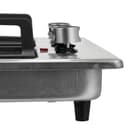 غاز بلت ان مسطح 3 عيون وسطح تسخين كهربائي جيباس Geepas Stainless Steel Built-in Gas & Electric Hot Plate Hob