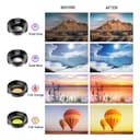 مجموعة عدسات جوال للتصوير أبيكسيل Apexel 11 in 1 Phone Camera Optical Filter Lens Kits