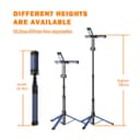 كشاف ليد خارجي صنارة للرحلات قابل للشحن Crony VIP-12 Outdoor multi-function lamp