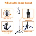 كشاف ليد خارجي صنارة للرحلات قابل للشحن Crony VIP-12 Outdoor multi-function lamp