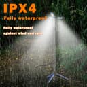 كشاف ليد خارجي صنارة للرحلات قابل للشحن Crony VIP-12 Outdoor multi-function lamp