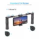 حامل جوال للتصوير احترافي أبيكسيل Apexel VG02 Smartphone Dual Handle Grip Model