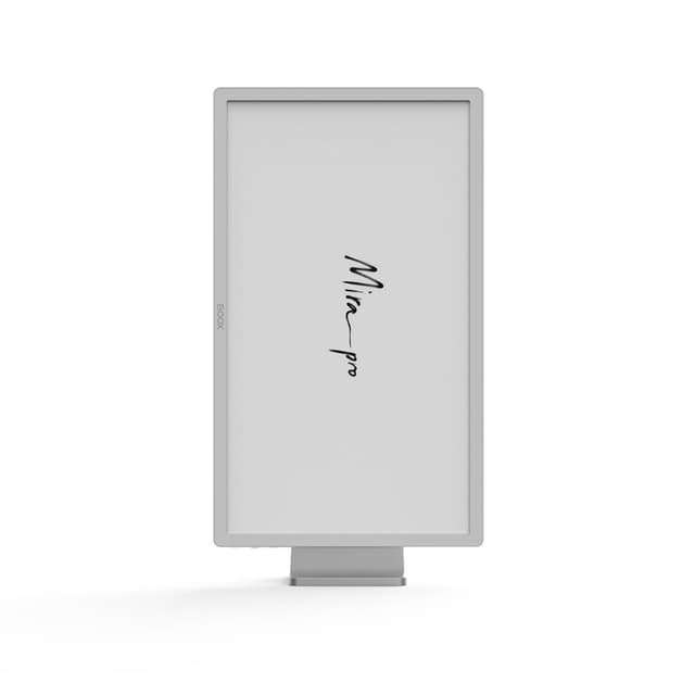 25.3" boox mira pro 25.3 16 9 monochrome e ink monitor Silver Gray