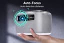 بروجكتر باينتك محمول بالبطارية Byintek Smart Projector 3D UFO R20 Pro
