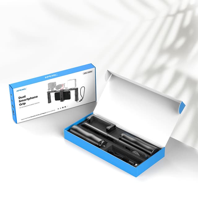 مجموعة عدسات جوال للتصوير أبيكسيل Apexel 11 in 1 Phone Camera Optical Filter Lens Kits