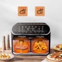 قلاية هوائية مزدوجة 8 لتر Ultima Cosa Preso Luxe 8.5QT Dual Air Fryer