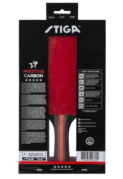 Stiga Prestige Carbon 5 Star Tennis Bat