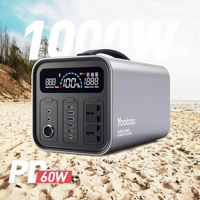 Yoobao EN1000S 1000W 280800mAh Power Station AC Generator