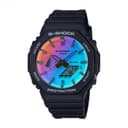 ساعة كاسيو جي شوك ايريداسنت أنالوج و رقمي رجالي شفاف Casio G-SHOCK Iridescent Casual Men Watch GA-2100SR-1ADR