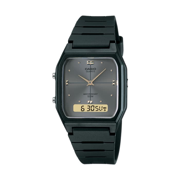 ساعة كاسيو رقمية أنالوغ رجالي CASIO Analog - Digital Men Watch AW-48HE-8AVDF