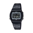 ساعة كاسيو الاصلية رقمية للجنسين مقاومة للماء أسود CASIO Vintage Unisex Watch B640WBG-1BDF
