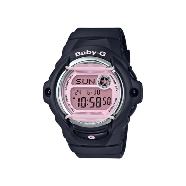 ساعة كاسيو بيبي جي كاجيوال نسائية أسود Casio BABY-G Casual Women Watch BG-169M-1DR - 660044