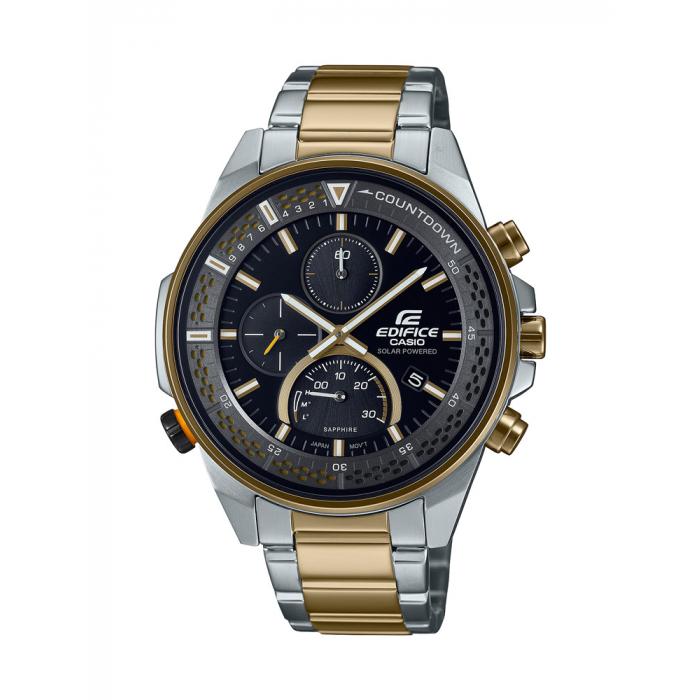 ساعة كاسيو اديفيس سولار باور رجالي Casio EDIFICE SOLAR-POWERED CHRONOGRAPH Men Watch EFS-S590SG-1AVUDF